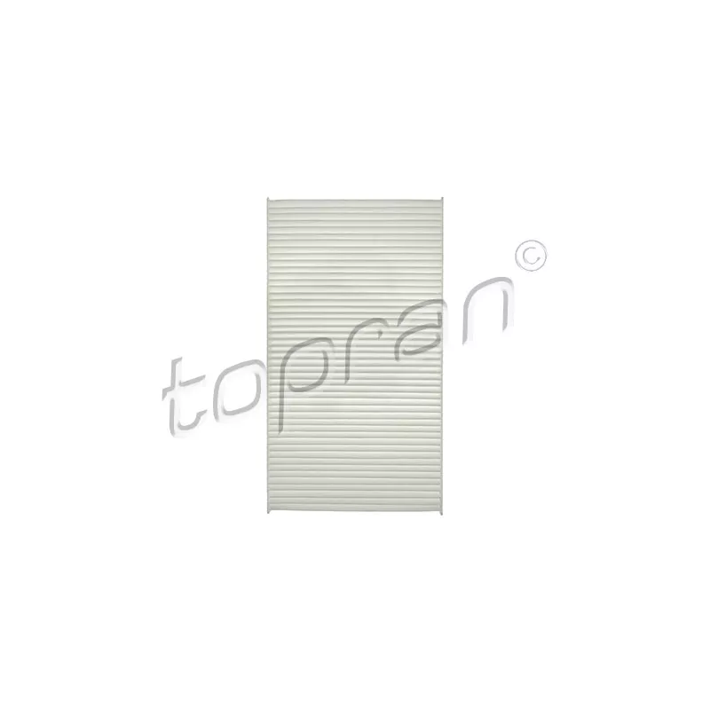 Filtre, air de l'habitacle TOPRAN 600 090