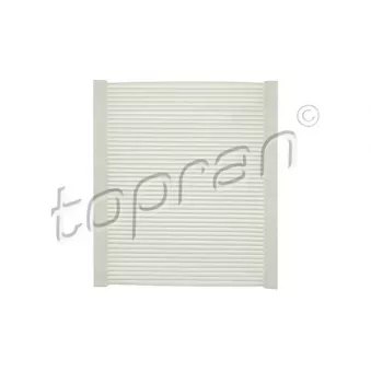 Filtre, air de l'habitacle TOPRAN 600 092
