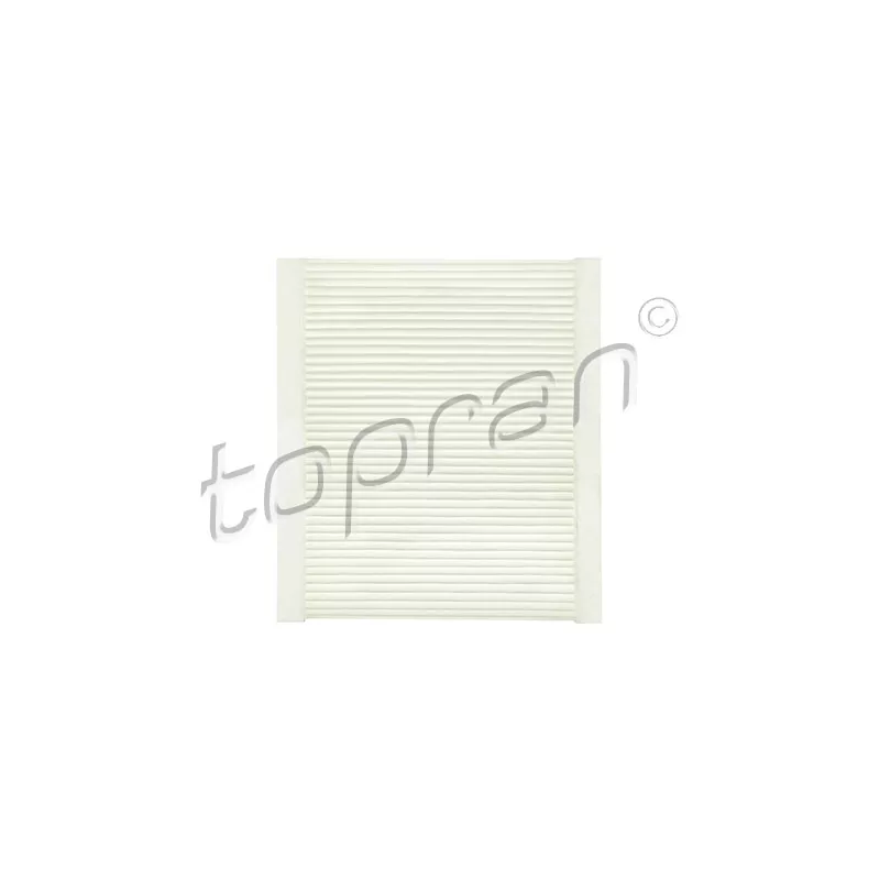 Filtre, air de l'habitacle TOPRAN 600 093