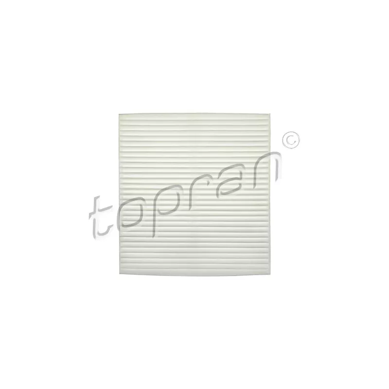 Filtre, air de l'habitacle TOPRAN 600 095