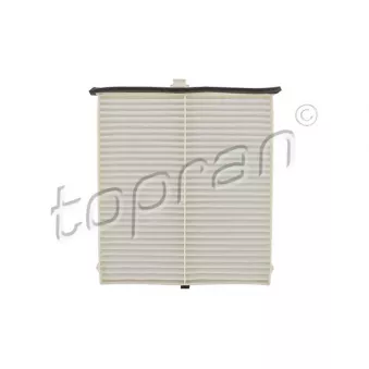 Filtre, air de l'habitacle TOPRAN 600 101