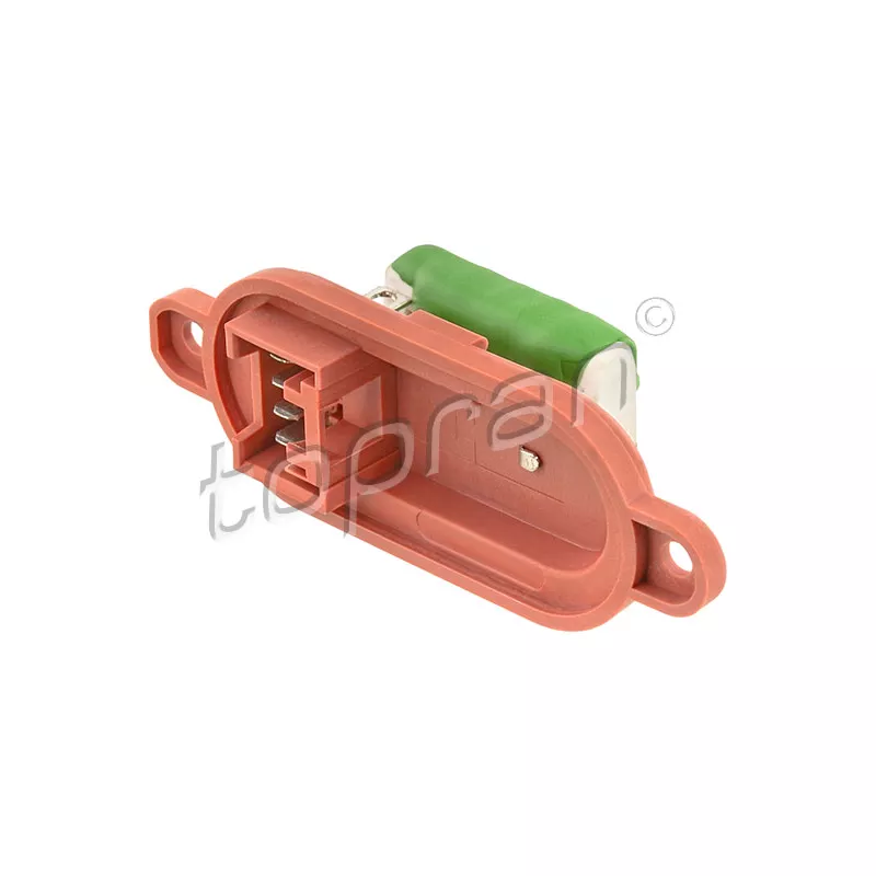 Résistance, pulseur d'air habitacle TOPRAN 600 381