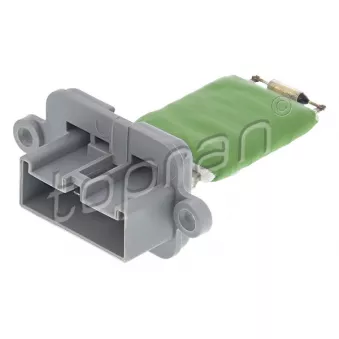 Résistance, pulseur d'air habitacle TOPRAN 600 383