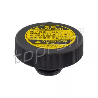 Bouchon, réservoir de liquide de refroidissement TOPRAN 600 469