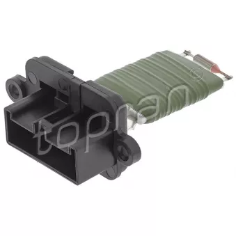 Résistance, pulseur d'air habitacle TOPRAN 600 475