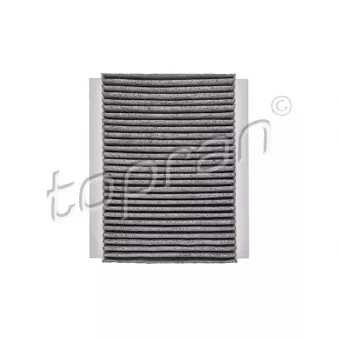 Filtre, air de l'habitacle TOPRAN 600 758