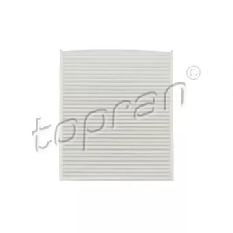 Filtre, air de l'habitacle TOPRAN 600 828