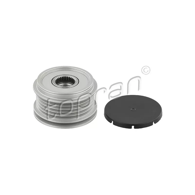 Poulie roue libre, alternateur TOPRAN 601 031