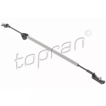 Tirette à câble, déverrouillage porte TOPRAN 601 226