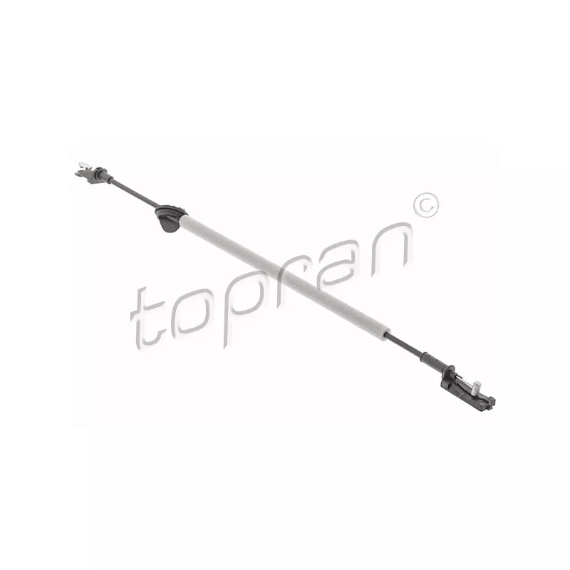 Tirette à câble, déverrouillage porte TOPRAN 601 226