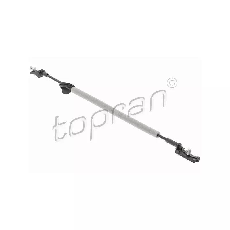 Tirette à câble, déverrouillage porte TOPRAN 601 227