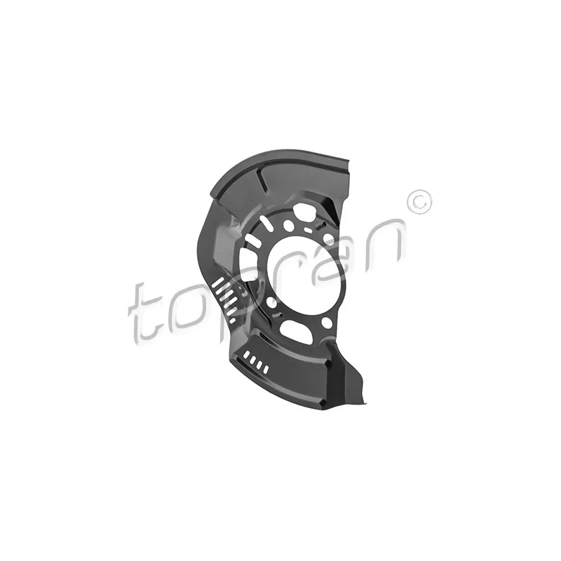 Déflecteur, disque de frein avant droit TOPRAN 601 301