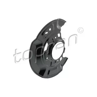 Déflecteur, disque de frein avant gauche TOPRAN 601 304