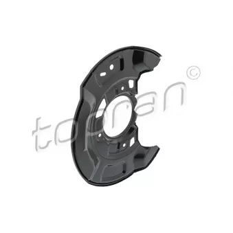 Déflecteur, disque de frein avant droit TOPRAN 601 305