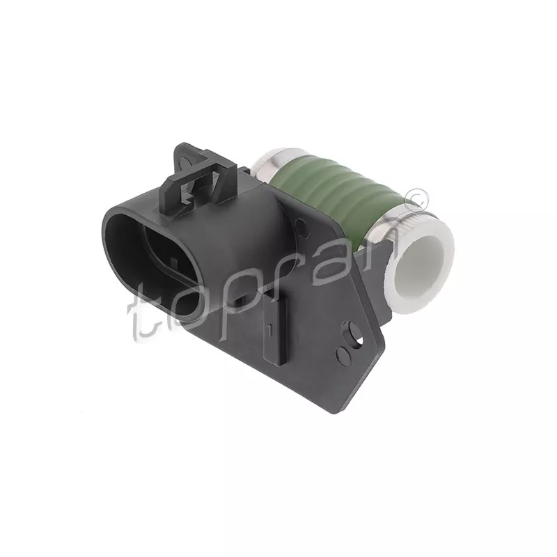 Résistance de série, moteur électrique-ventilateur du radiat TOPRAN 601 625