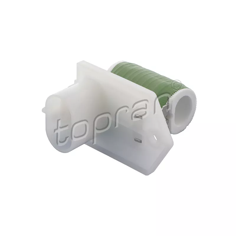 Résistance de série, moteur électrique-ventilateur du radiat TOPRAN 601 626