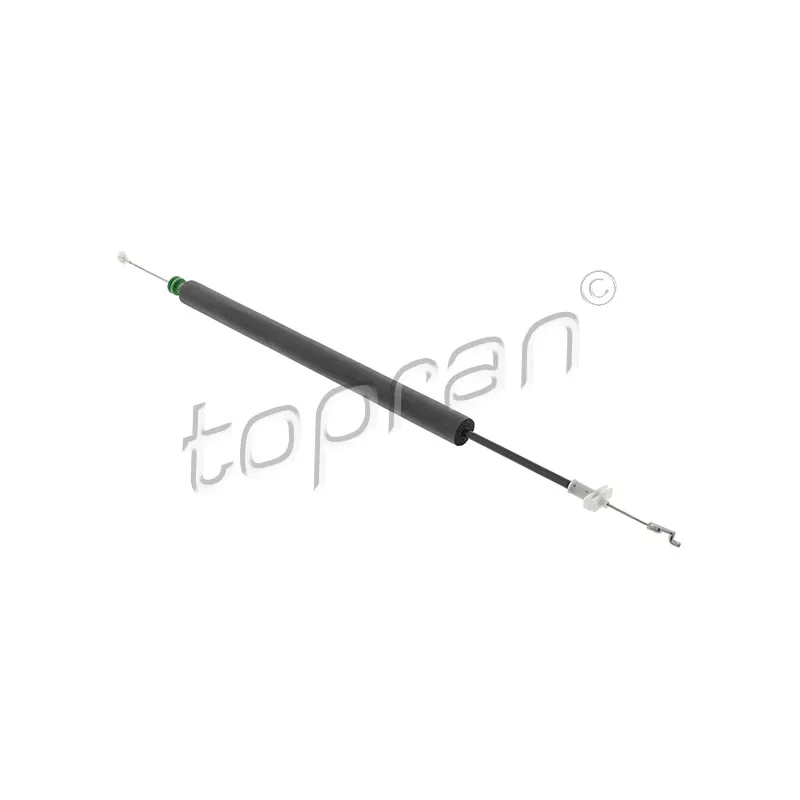 Tirette à câble, déverrouillage porte TOPRAN 601 815