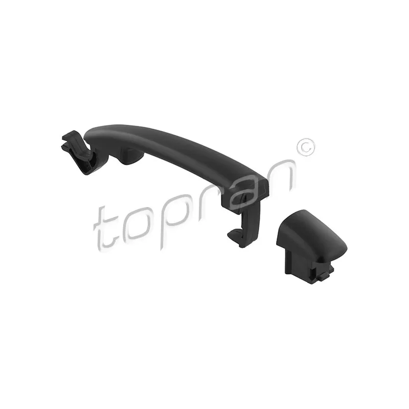 Poignée de porte avant droit TOPRAN 620 015
