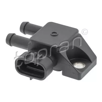 Capteur, pression des gaz échappement TOPRAN 622 511