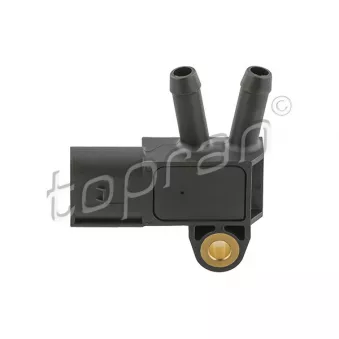 Capteur, pression des gaz échappement TOPRAN 622 525