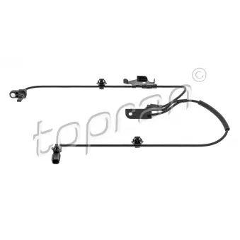 Capteur, vitesse de roue avant gauche TOPRAN 622 753
