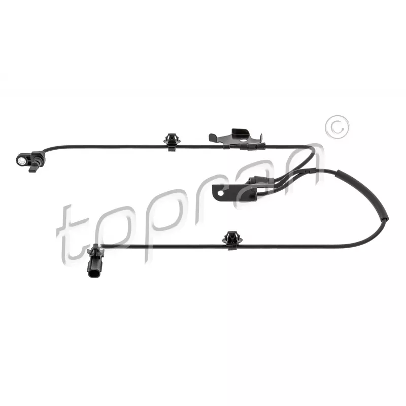 Capteur, vitesse de roue avant gauche TOPRAN 622 753