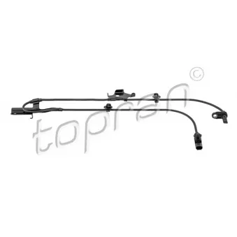 Capteur, vitesse de roue avant droit TOPRAN 623 006