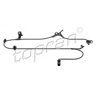 Capteur, vitesse de roue avant gauche TOPRAN 623 019