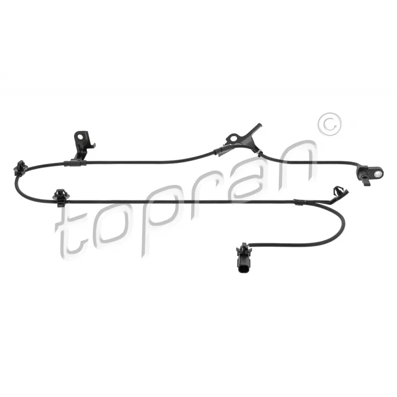 Capteur, vitesse de roue avant gauche TOPRAN 623 019