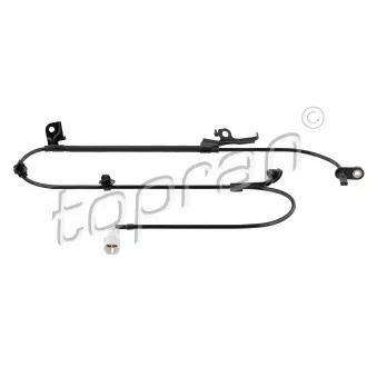 Capteur, vitesse de roue avant gauche TOPRAN 623 020