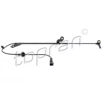 Capteur, vitesse de roue avant droit TOPRAN 623 025