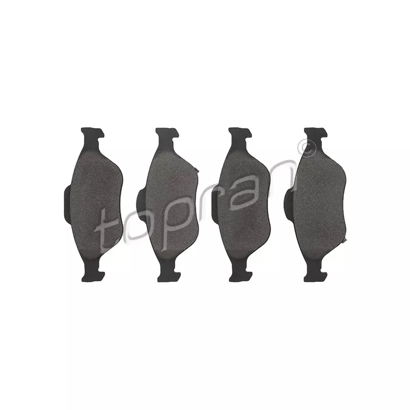 Jeu de 4 plaquettes de frein avant TOPRAN 624 520