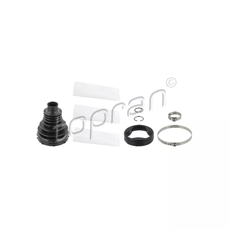 Jeu de joints-soufflets, arbre de commande TOPRAN 628 912
