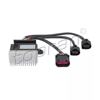 Commande, ventilateur électrique (refroidissement du moteur) TOPRAN