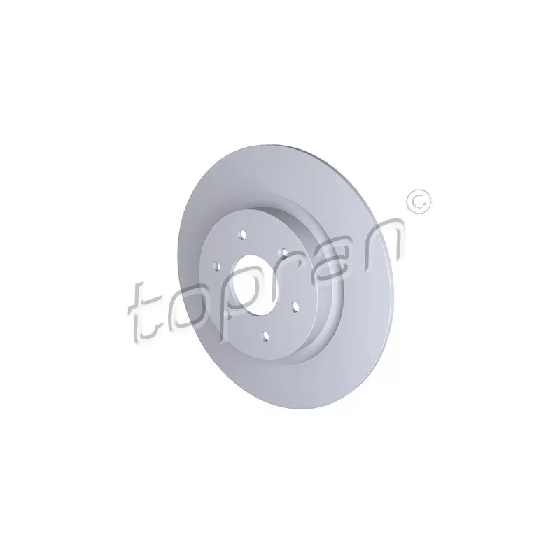 Disque de frein TOPRAN 631 156