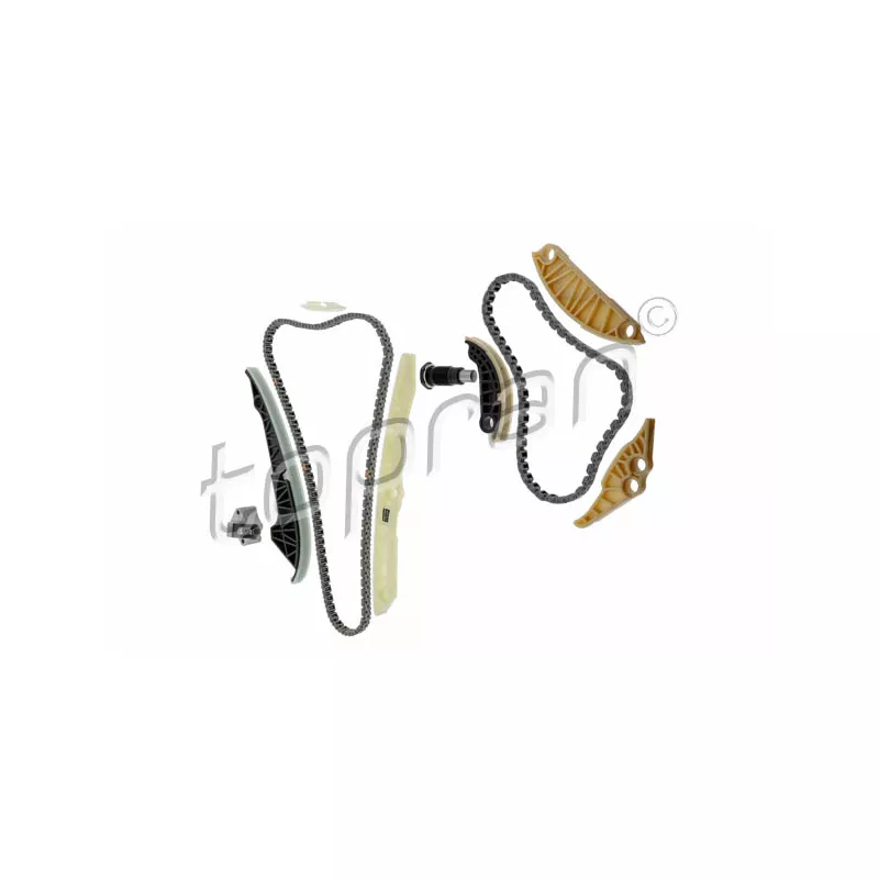 Kit de distribution par chaîne TOPRAN 632 652