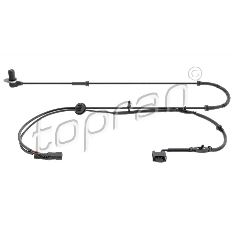 Capteur, vitesse de roue TOPRAN 638 672
