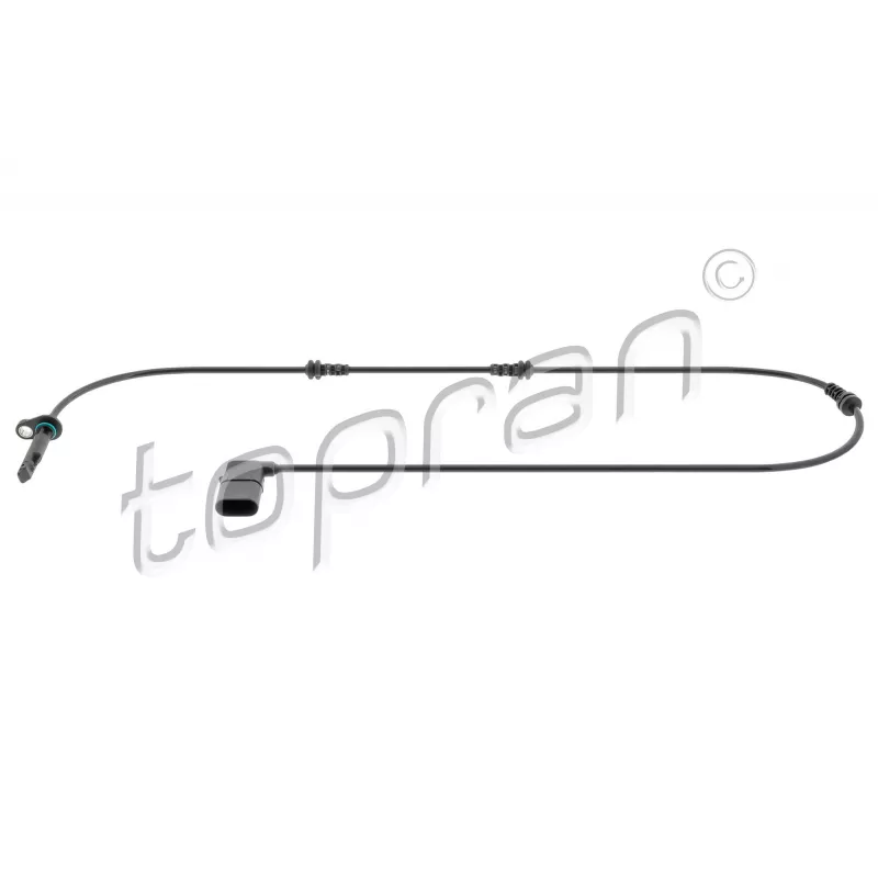 Capteur, vitesse de roue avant droit TOPRAN 638 680