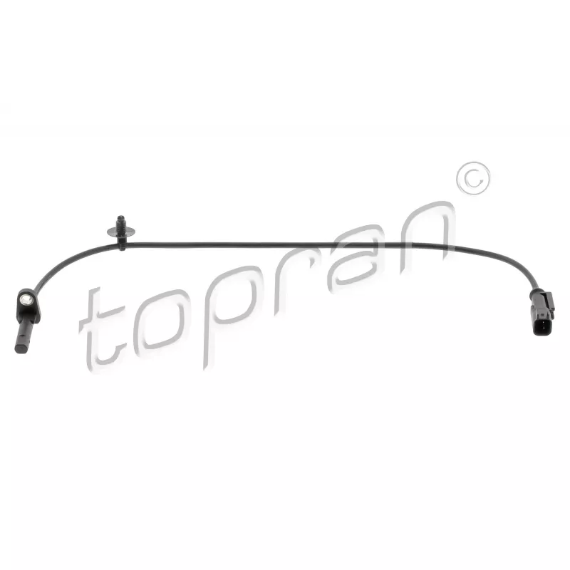 Capteur, vitesse de roue TOPRAN 638 682