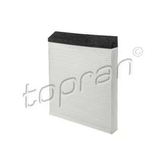 Filtre, air de l'habitacle TOPRAN