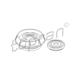 Coupelle de suspension TOPRAN 700 350