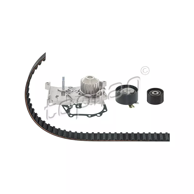 Pompe à eau + kit de courroie de distribution TOPRAN 700 678