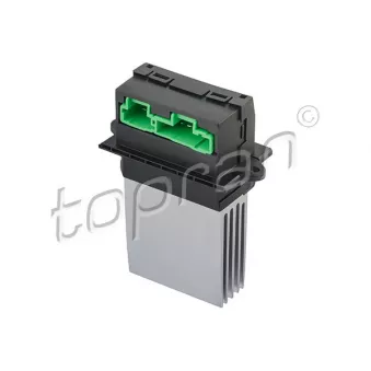 Résistance, pulseur d'air habitacle TOPRAN 701 059