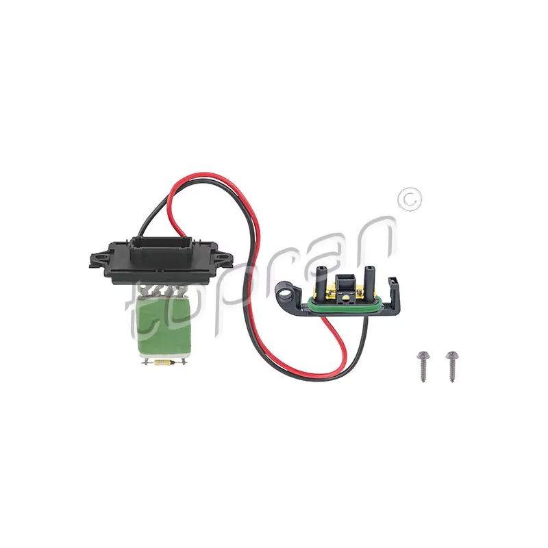 Résistance, pulseur d'air habitacle TOPRAN 701 060