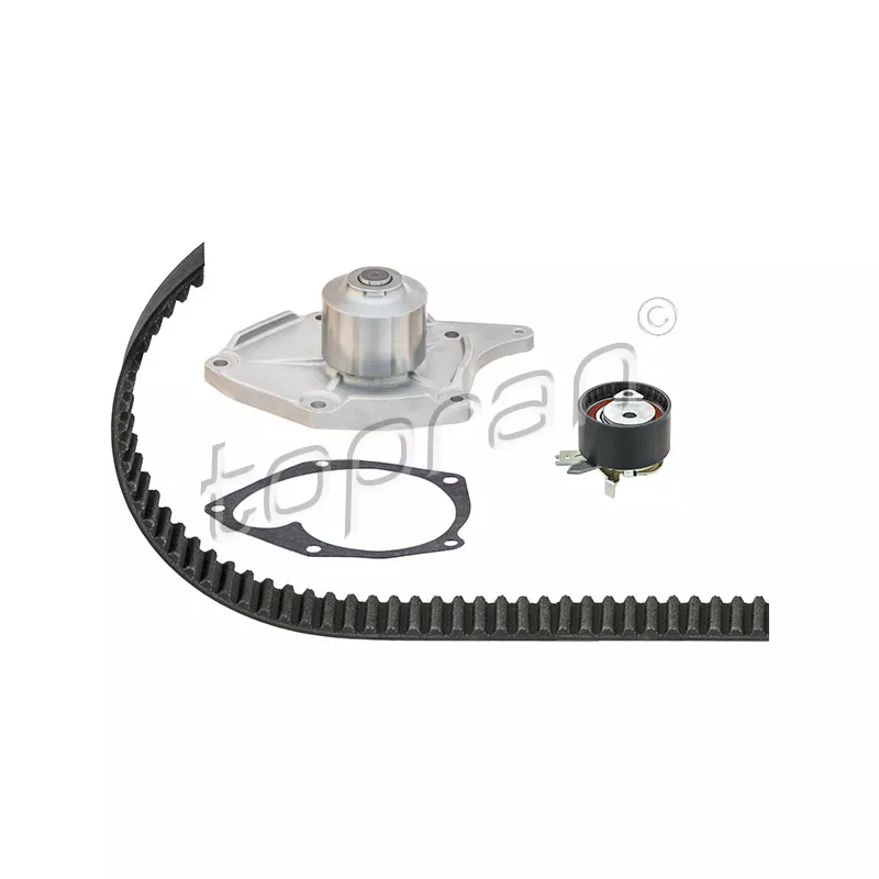 Pompe à eau + kit de courroie de distribution TOPRAN 700785-D1R033TT