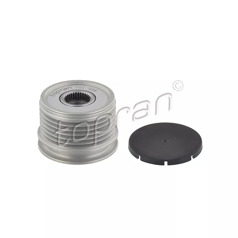Poulie roue libre, alternateur TOPRAN 701 238
