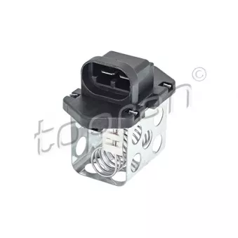 Résistance de série, moteur électrique-ventilateur du radiat TOPRAN 701 411
