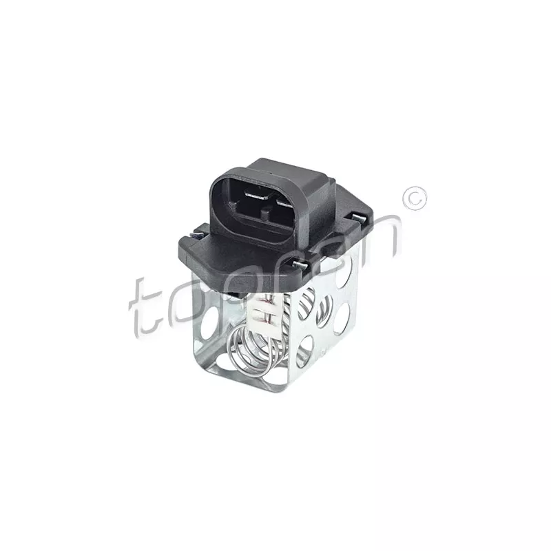 Résistance de série, moteur électrique-ventilateur du radiat TOPRAN 701 411