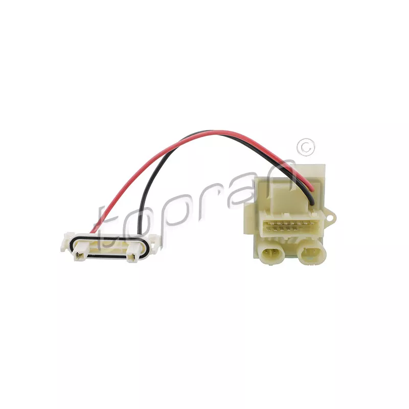Résistance, pulseur d'air habitacle TOPRAN 701 413