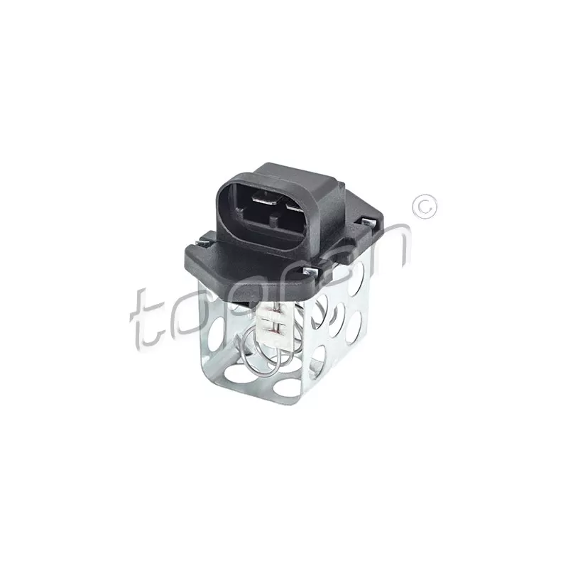 Résistance de série, moteur électrique-ventilateur du radiat TOPRAN 701 415